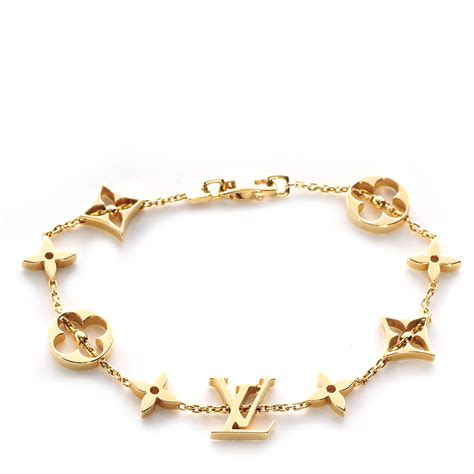 gold louis vuitton bracelet